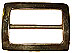 Hession Retangular buckle