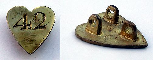 42nd Foot Badge