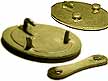 Brass Belt Plates